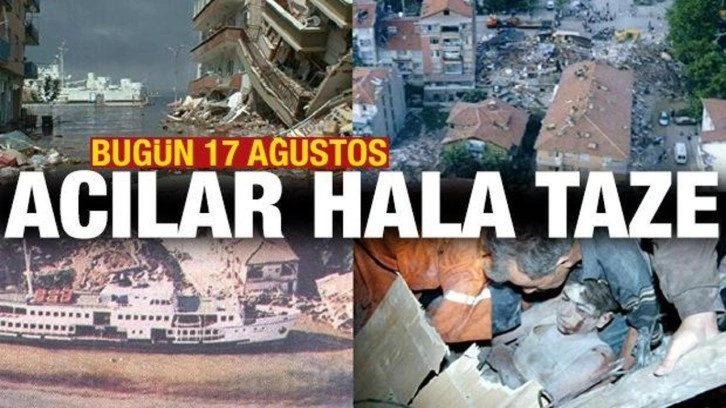 17 Ağustos depreminin 26. yılı