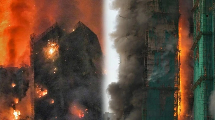 4 bin kişilik sitede yangın: 161 kişiye mezar oldu