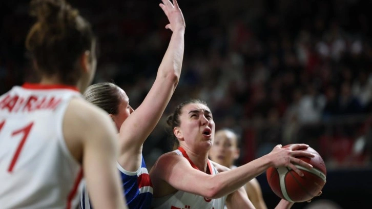 A Milli Kadın Basketbol Takımı, Litvanya maçı hazırlıklarını tamamladı