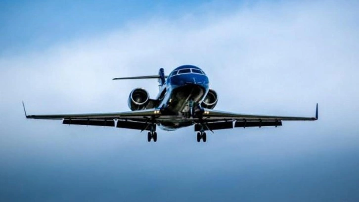 ABD'de 8 kişiyi taşıyan &ouml;zel jet d&uuml;şt&uuml;