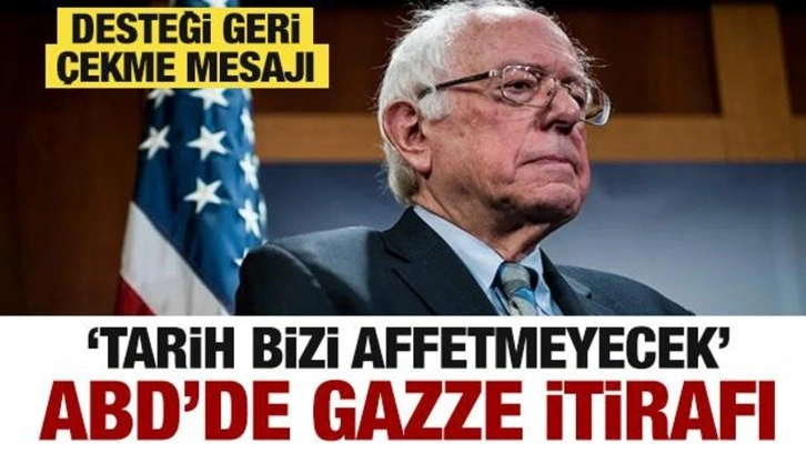 ABD'den Gazze itirafı: Tarih bizi affetmeyecek! Netanyahu'ya destek bitmeli