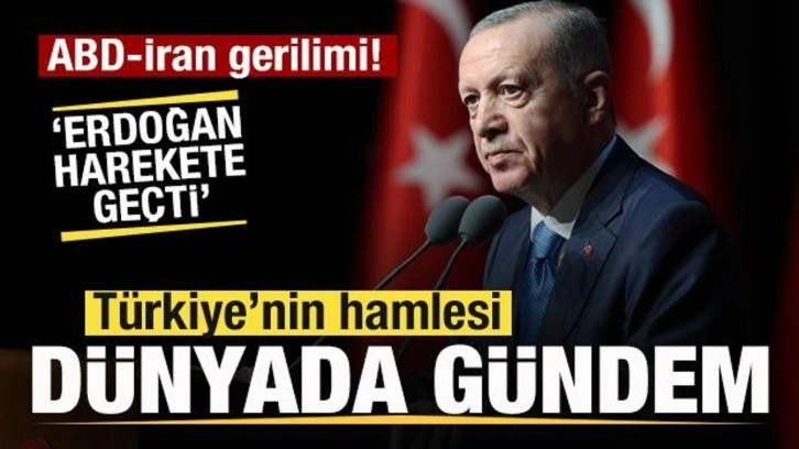 ABD-İran gerilimi! T&uuml;rkiye d&uuml;nya medyasında g&uuml;ndem oldu!