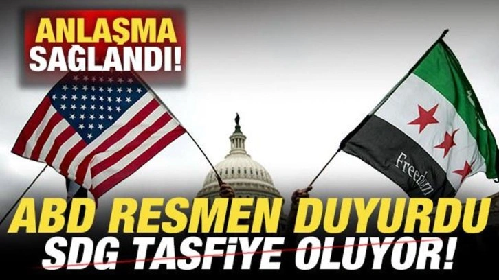ABD son dakika duyurdu! Terör örgütü SDG tasfiye oluyor! Anlaşma sağlandı