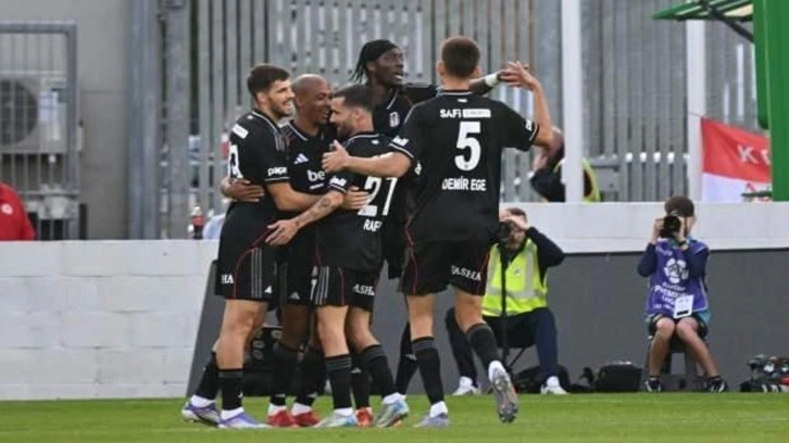 Abraham'ın gecesinde Beşiktaş fişi ilk yarıda çekti