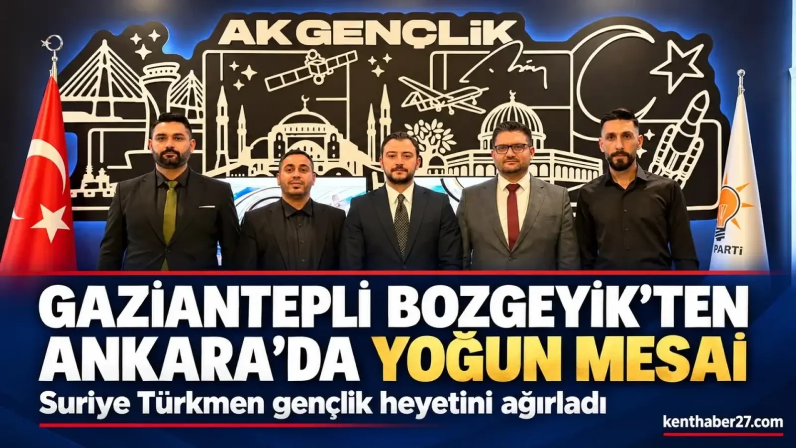Gaziantepli Bozgeyik’ten Ankara’da yoğun mesai