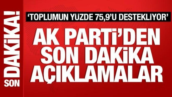 AK Parti Genel Başkanvekili Efkan Ala'dan önemli açıklamalar