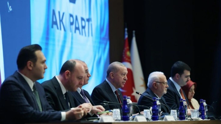 AK Parti MKYK, Cumhurbaşkanı Erdoğan başkanlığında toplandı