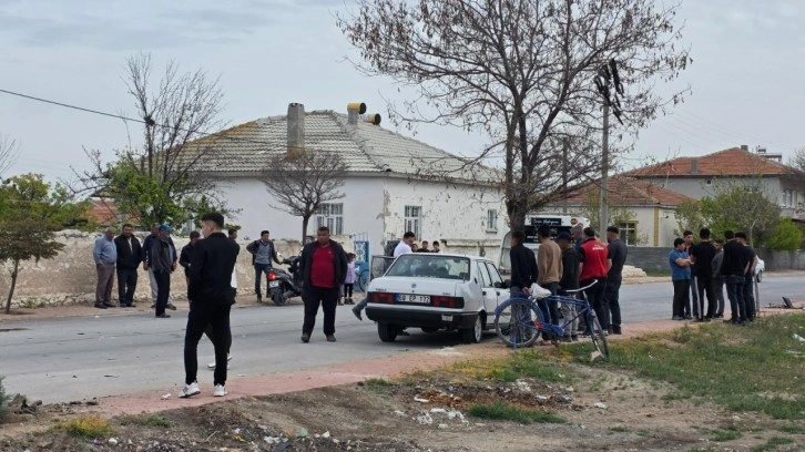 Aksaray'da feci kaza: Gözü yola fırlayan sürücü, öldü!