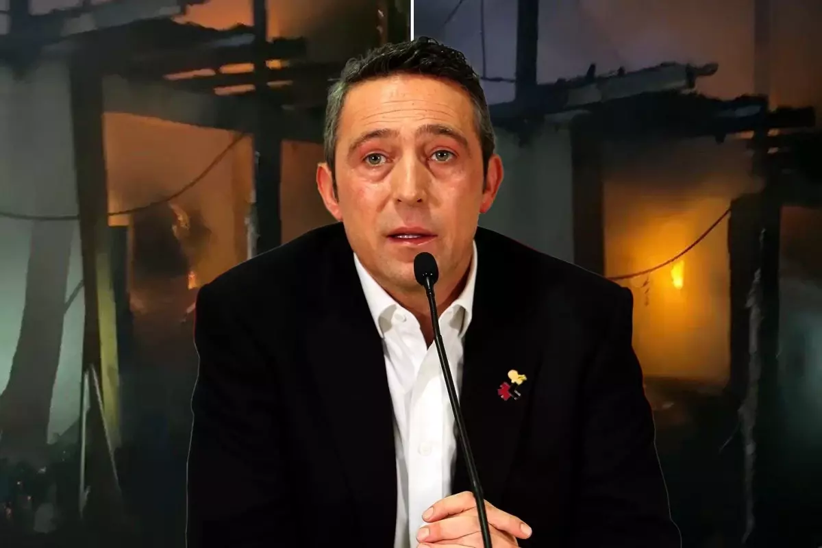 Ali Koç'un Aydın'daki bağ evinde patlama! Dakikalar içinde küle döndü