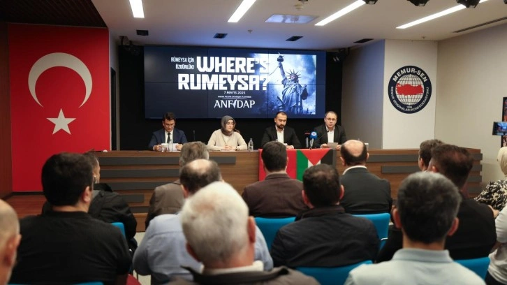Amerika'da tutuklanan Rümeysa Öztürk için "Özgürlük" çağrısı