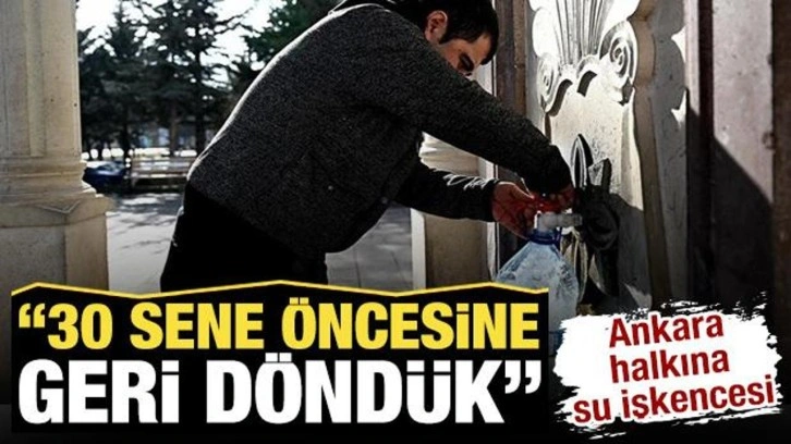 Ankara’da susuzluk krizi: Son 50 yılın en kurak yılı