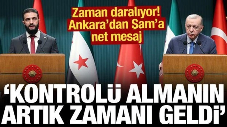 Ankara'dan Şam'a: Fırat'ın doğusunun kontrolünü üstlenme zamanı geldi