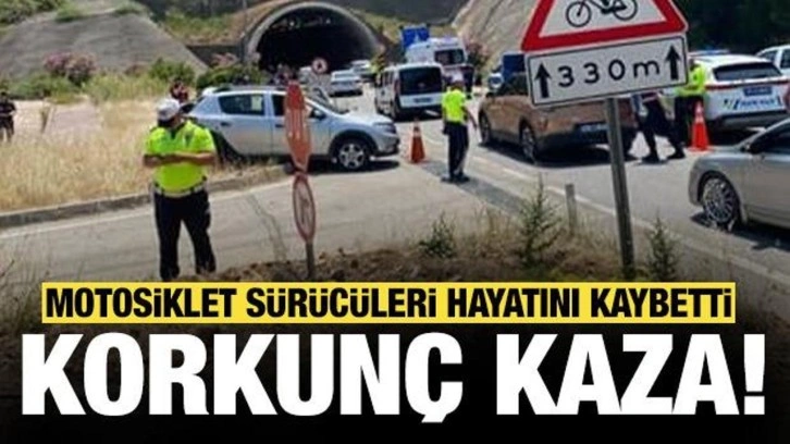 Antalya'da korkunç kaza: Motosiklet sürücüleri hayatını kaybetti!