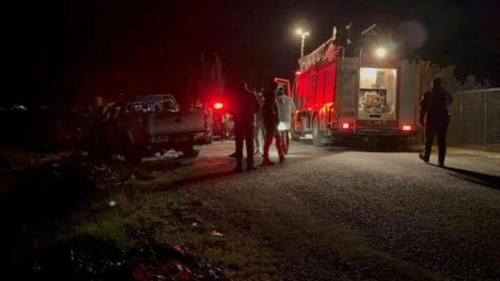 Ara&ccedil; i&ccedil;inde yanmış ceset bulundu