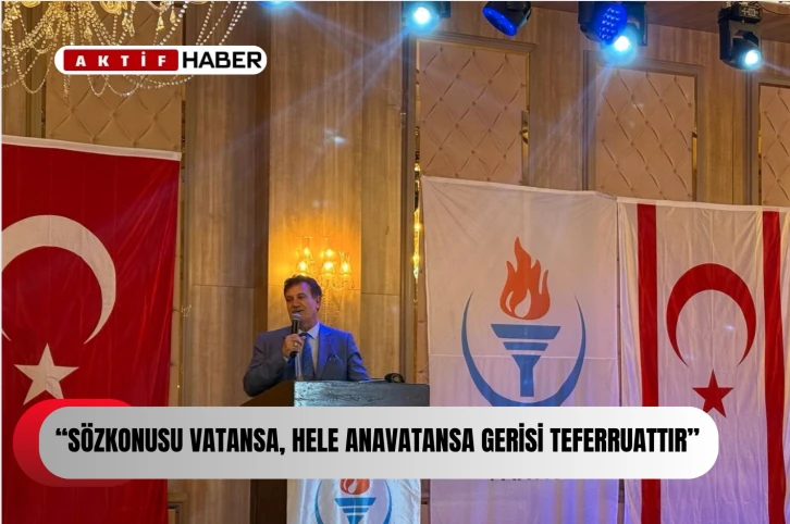 Arıklı: “Sözkonusu vatansa, hele Anavatansa gerisi teferruattır”