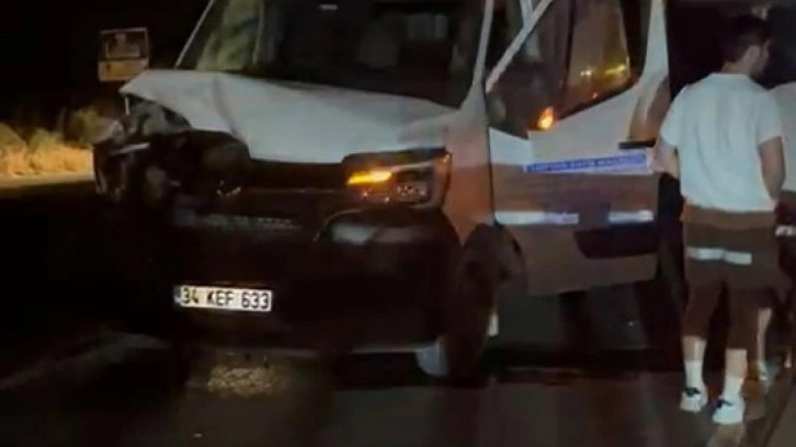 Arnavutköy’de başıboş manda zincirleme kazaya sebep oldu: Manda öldü, 3 yaralı