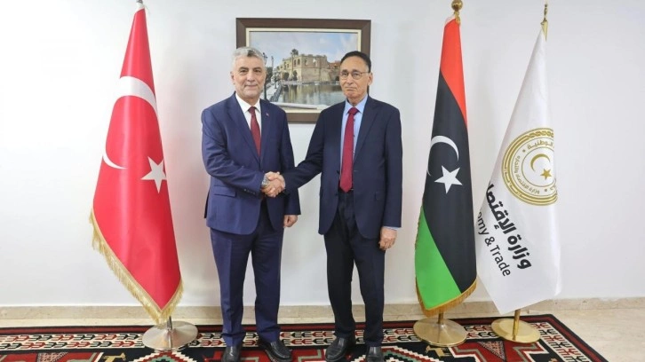 Bakan Bolat Libya Merkez Bankası Başkanı İssa ile görüştü