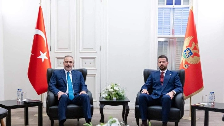 Bakan Fidan, Karadağ Cumhurbaşkanı Milatovic ile görüştü