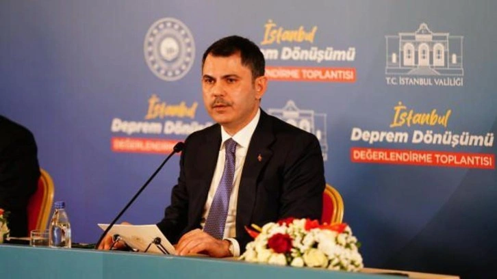 Bakan Kurum duyurdu: İstanbul'da kentsel dönüşüm komisyonu kuruluyor