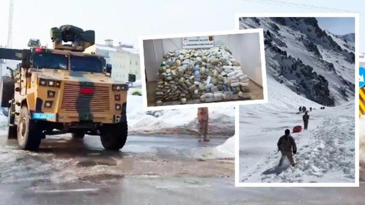 Bakan Yerlikaya a&ccedil;ıkladı: Hakkari'de 348 kg uyuşturucu ele ge&ccedil;irildi