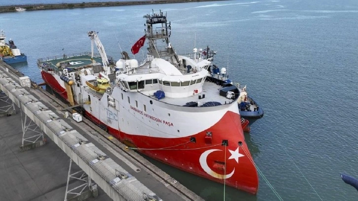 "Barbaros Hayreddin Paşa" Trabzon'da