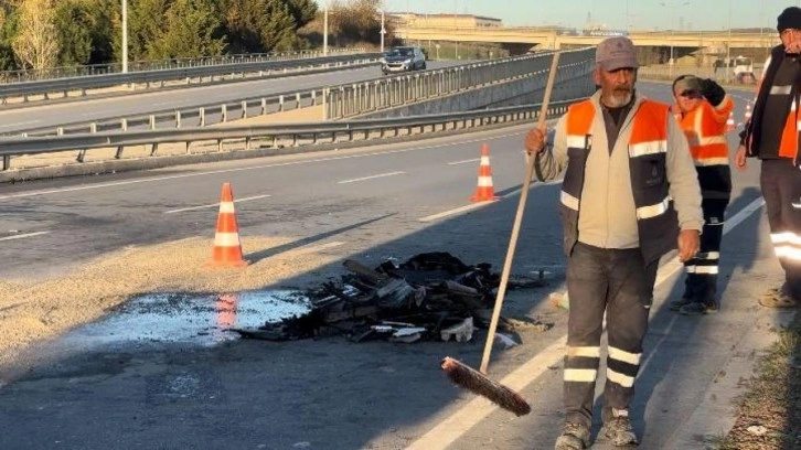 Başakşehir'de trafik kazası: 1 &ouml;l&uuml; 2 ağır yaralı