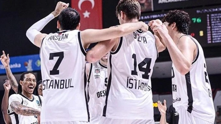 Beşiktaş'ın basketbolda rakipleri belli oldu! Türk takımıyla da karşılaşacak
