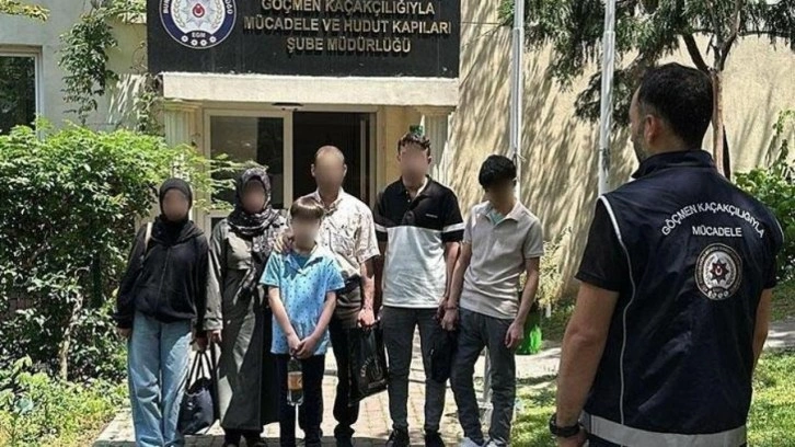 Bursa'da 7 düzensiz göçmen yakalandı