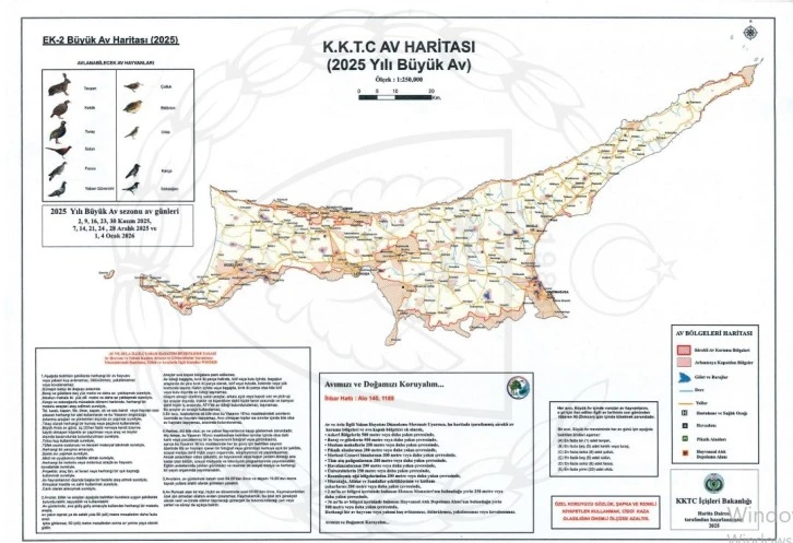 Büyük Av sezonu pazar günü başlıyor...