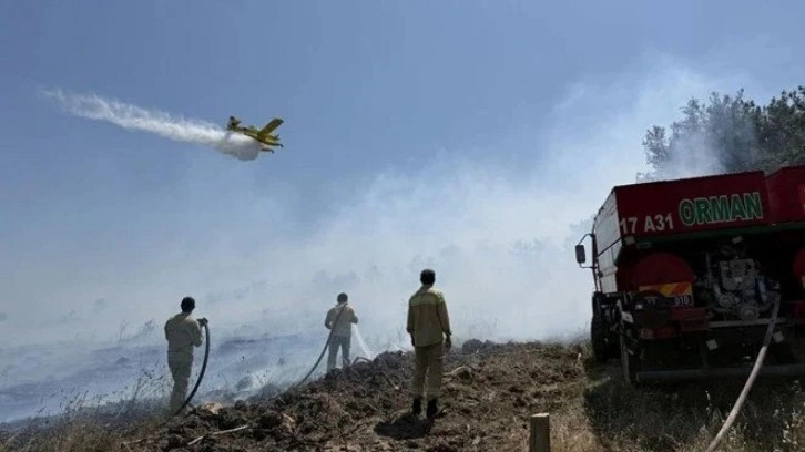 Çanakkale'de orman yangını