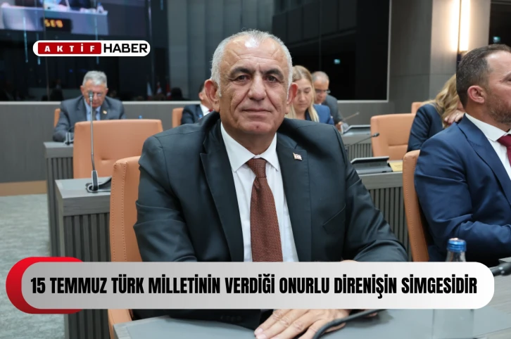  Çavuşoğlu: &quot;15 Temmuz Türk milletinin verdiği onurlu direnişin simgesidir&quot;
