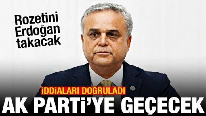 CHP'li isim AK Parti'ye ge&ccedil;eceğini a&ccedil;ıkladı! Rozetini Erdoğan takacak