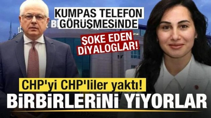 CHP'yi CHP'liler yaktı! Kumpas telefon görüşmelerine yansıdı! Hakaretler havada uçuştu