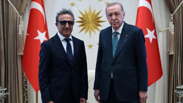 Cumhurbaşkanı Erdoğan Hamdi Ulukaya'yı kabul etti!