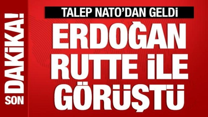 Cumhurbaşkanı Erdoğan, NATO Genel Sekreteri ile görüştü