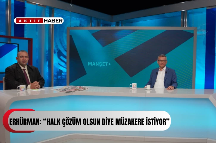 Cumhurbaşkanı Erhürman: “Halk çözüm, insan onuruna yaraşır hayat, daha iyi ekonomi ve kamuda liyakat istiyor”