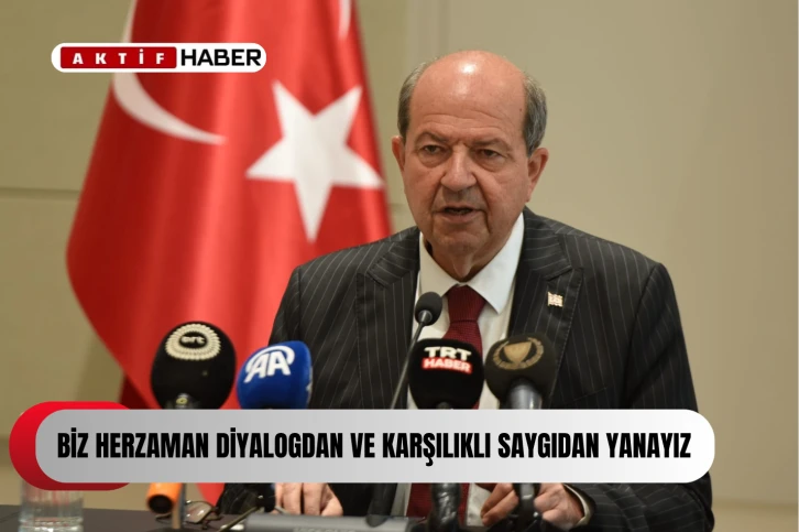 Cumhurbaşkanı Tatar: “İki devletin ve iki halkın faydasına olacak konularda iş birliği yapmaya hazırız”