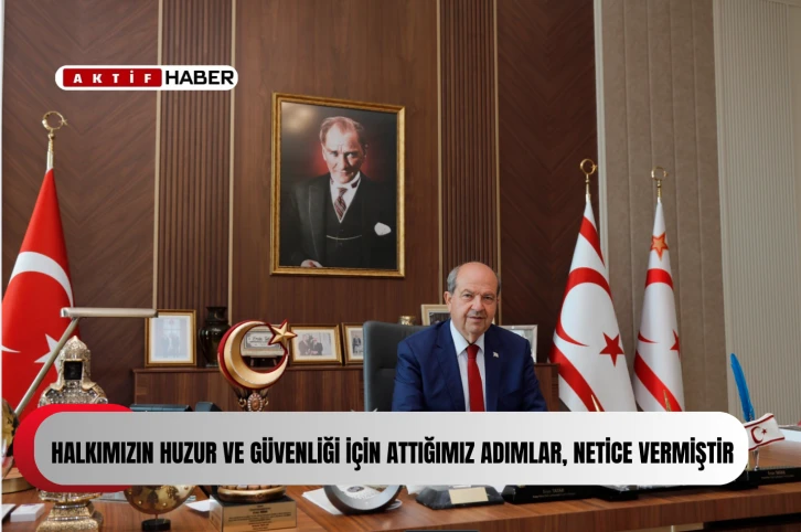  Cumhurbaşkanı Tatar, pek çok yasa dışı faaliyetten aranan Felek’in yakalandığını duyurdu