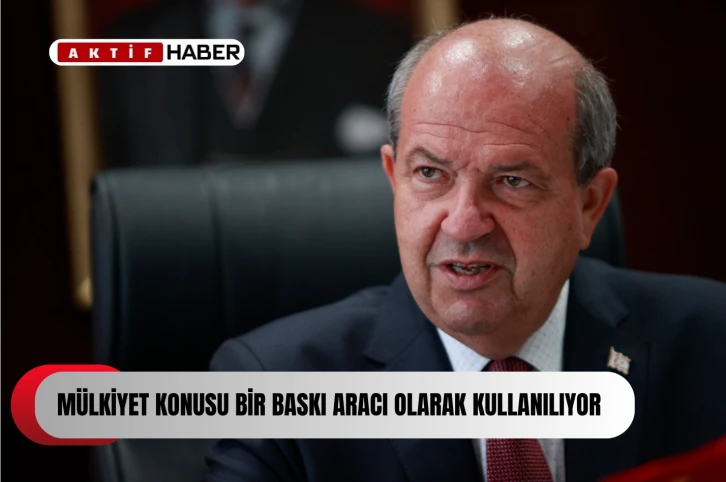  Cumhurbaşkanı Tatar: “Rum liderliğinin yürüttüğü düşmanlık siyaseti bir terör eylemidir”