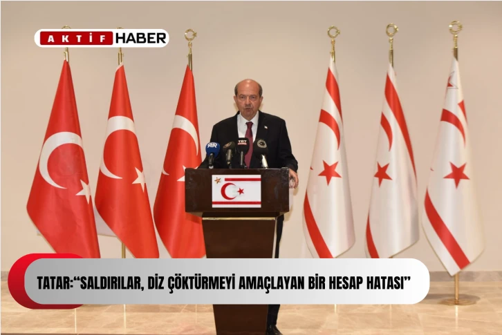 Cumhurbaşkanı Tatar: “Tutuklamalara son verilmeden ilerleme mümkün değil”