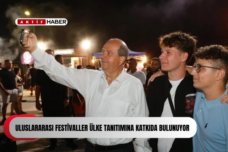  Cumhurbaşkanı Tatar: “Uluslararası festivaller ülke tanıtımına katkıda bulunuyor”