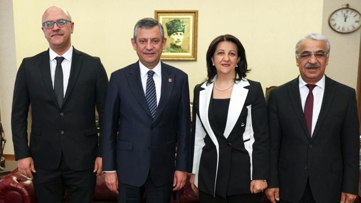 DEM Parti heyetinden CHP'ye ziyaret