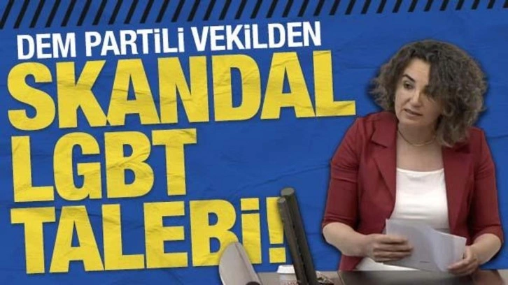 DEM Partili vekilden ‘LGBT’lilerin hormon ilaçlarını devlet karşılasın’ çağrısı