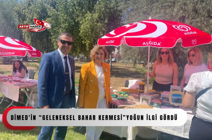 DİMED'in &ldquo;Geleneksel Bahar Kermesi&rdquo; Dışişleri Bakanlığı bah&ccedil;esinde yapılıyor