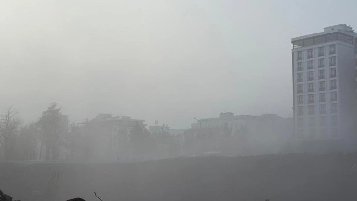 Diyarbakır'da uçak seferlerine sis engeli