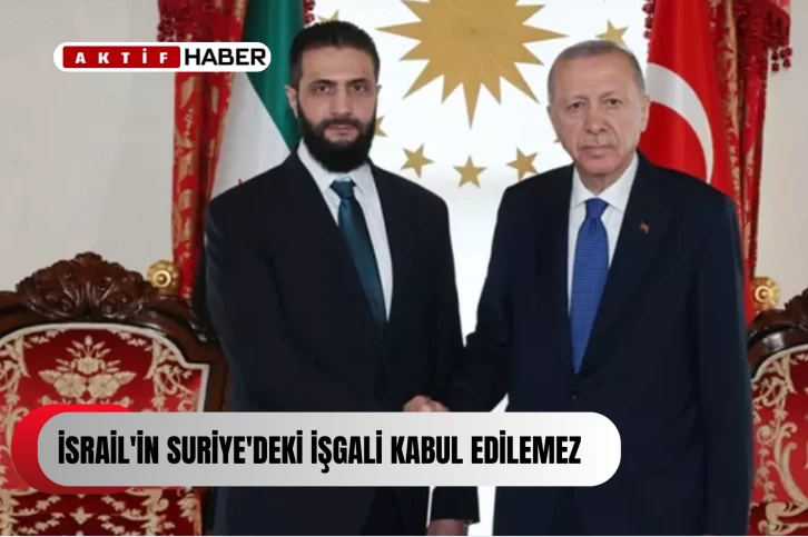 Dolmabahçe'de Suriye zirvesi! İşte Erdoğan-Şara görüşmesinde ele alınan konular