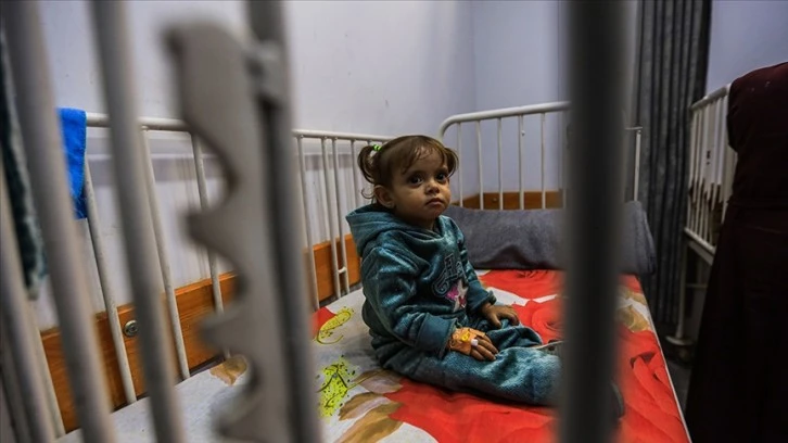  DS&Ouml;: Gazze'de nisana kadar 100 binden fazla &ccedil;ocuğun akut yetersiz beslenme sıkıntısı &ccedil;ekeceği &ouml;ng&ouml;r&uuml;l&uuml;yor