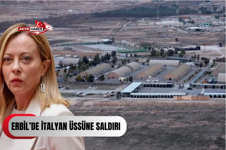  Erbil&rsquo;de İtalyan &uuml;ss&uuml;ne saldırı...