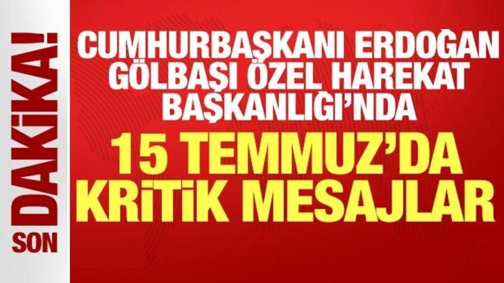 Erdoğan: 15 Temmuz bu topraklardaki en ağır ihanetlerden birine uğradık