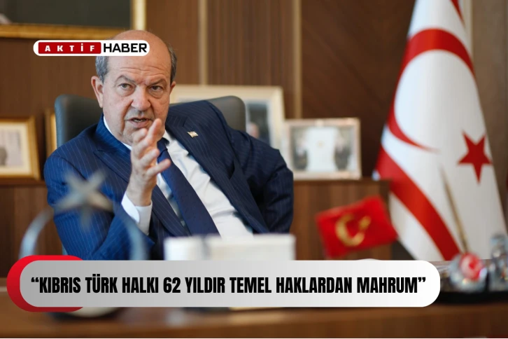 Ersin Tatar:"Rum liderliği izolasyon siyasetiyle Kıbrıs Türklerini dünyadan koparmaya çalışıyor"